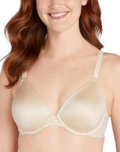 Bali Beauty Lift Natural Lift Underwire Full Coverage Bra-6563 NWT $44 Pink