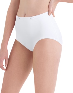 Women Underwear Hanes Comfort flex Ribbed 4pack Hi-cut Black - A