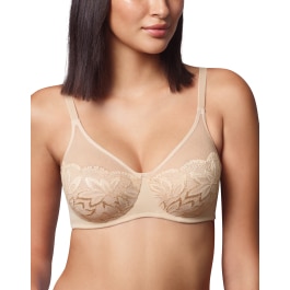 Galaxy Soft Net Bra Without Wire Full D Cup With Lining 22003