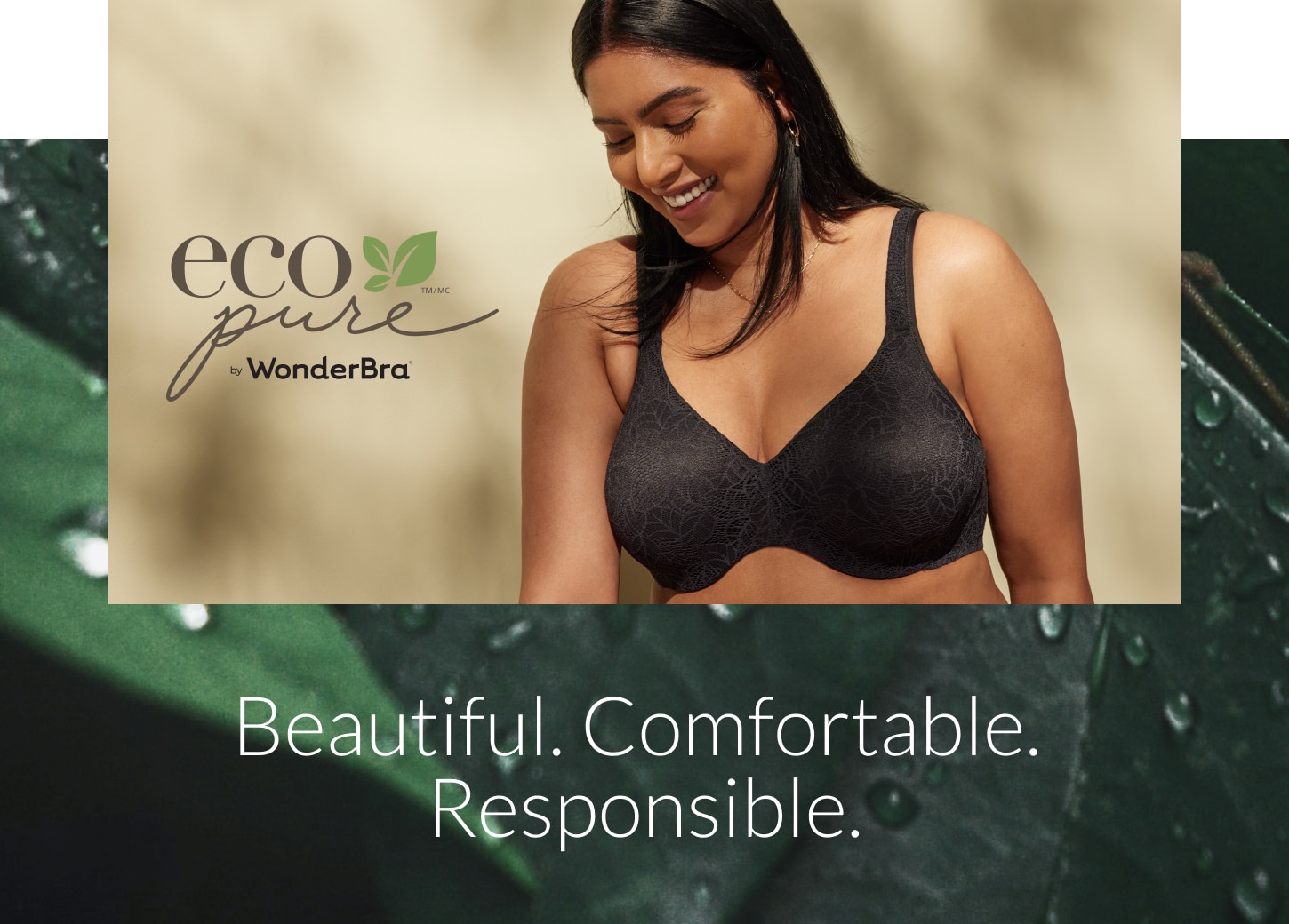 EcoPure by WonderBra  Made from environmentally friendly fabrics - Style  E1322H 